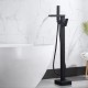 freestanding Bathtub Shower Faucets floor tub bath showers bathroom Water taps Shower Mixer Tap bathtub faucet waterfall set