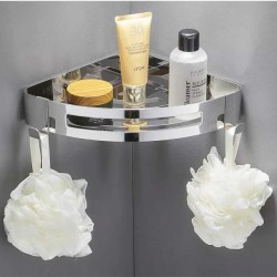 Bathroom Shelves No punching Corner Shelf Shower Storage Rack Holder Toilet Organizer Bathroom Accessories