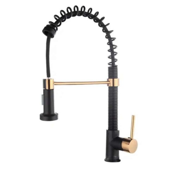 black faucet kitchen sink stainless steel 304 water tap modern kitchen taps brass pull down kitchen mixer sink faucets